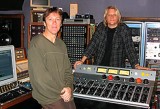 Greg Townley standing in a music studio