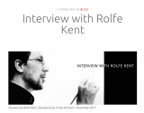 Interview with Rolfe Kent cover photo